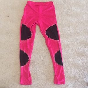 Pink leggings